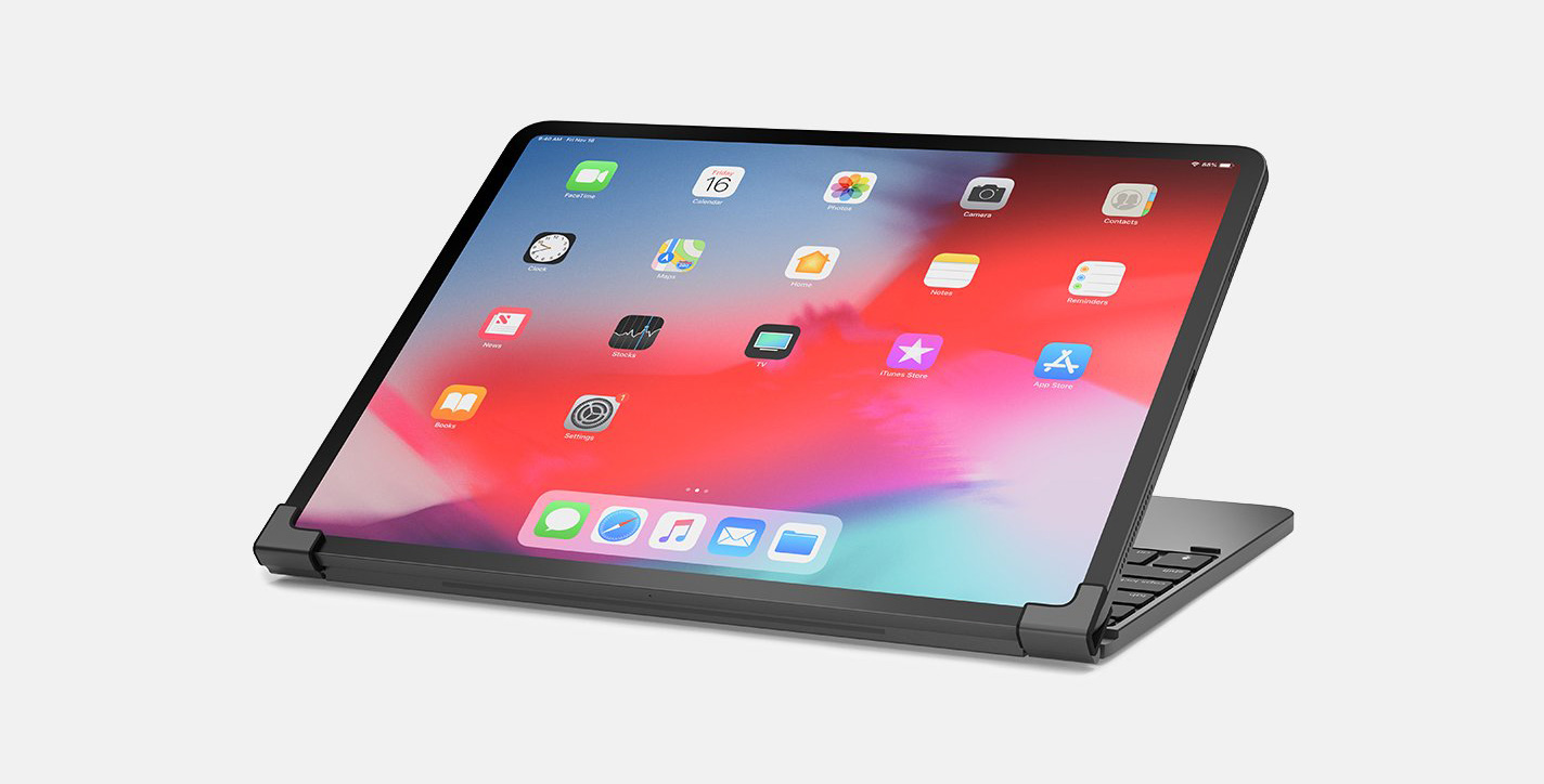 Brydge for iPad Pro 2018 with Tablet Reversed
