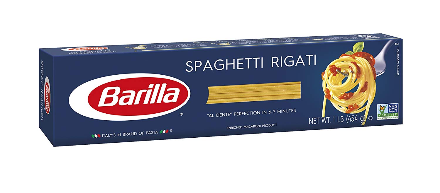 Barilla Spaghetti Rigati