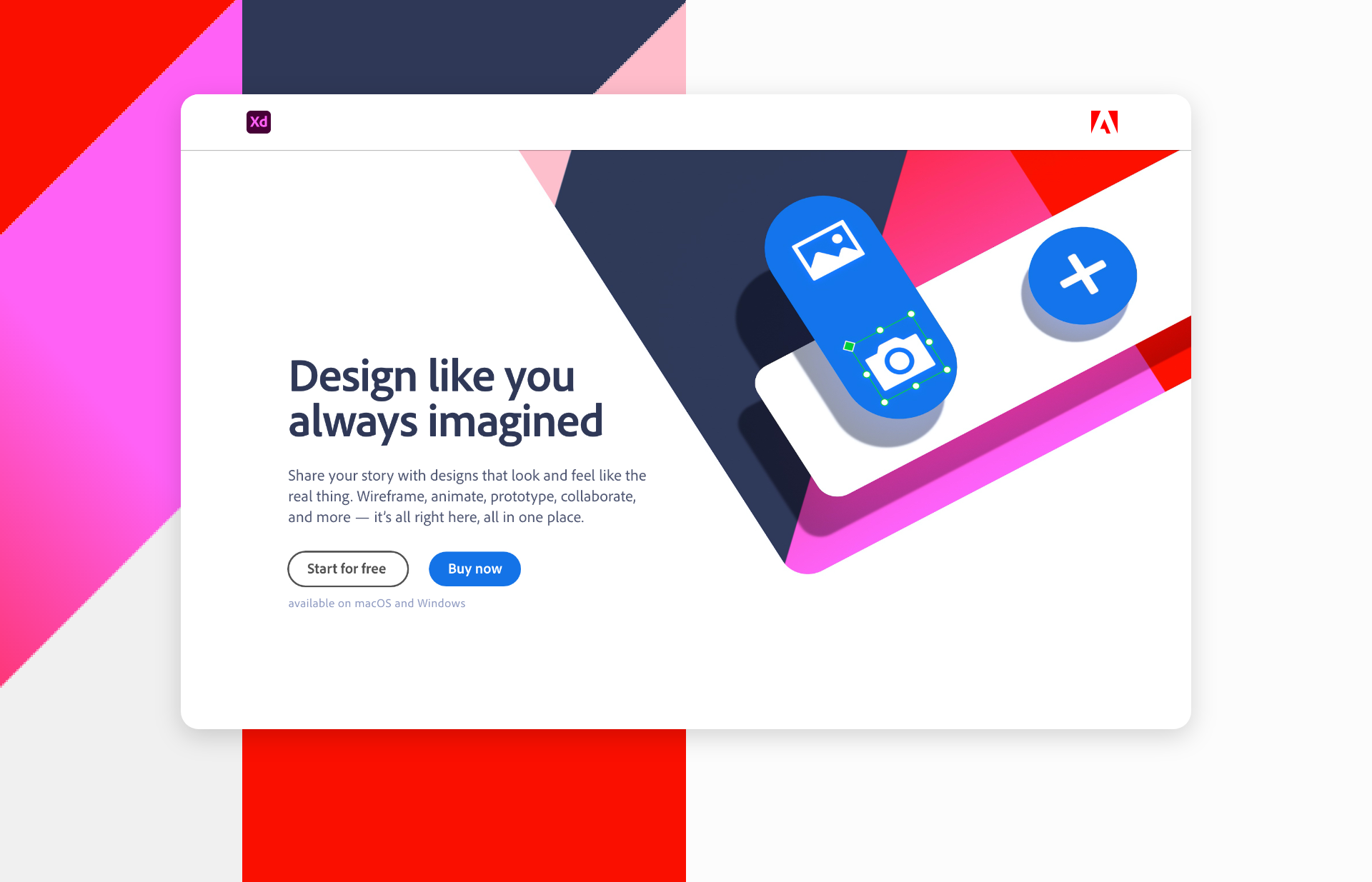 New Visual Identity for Adobe XD