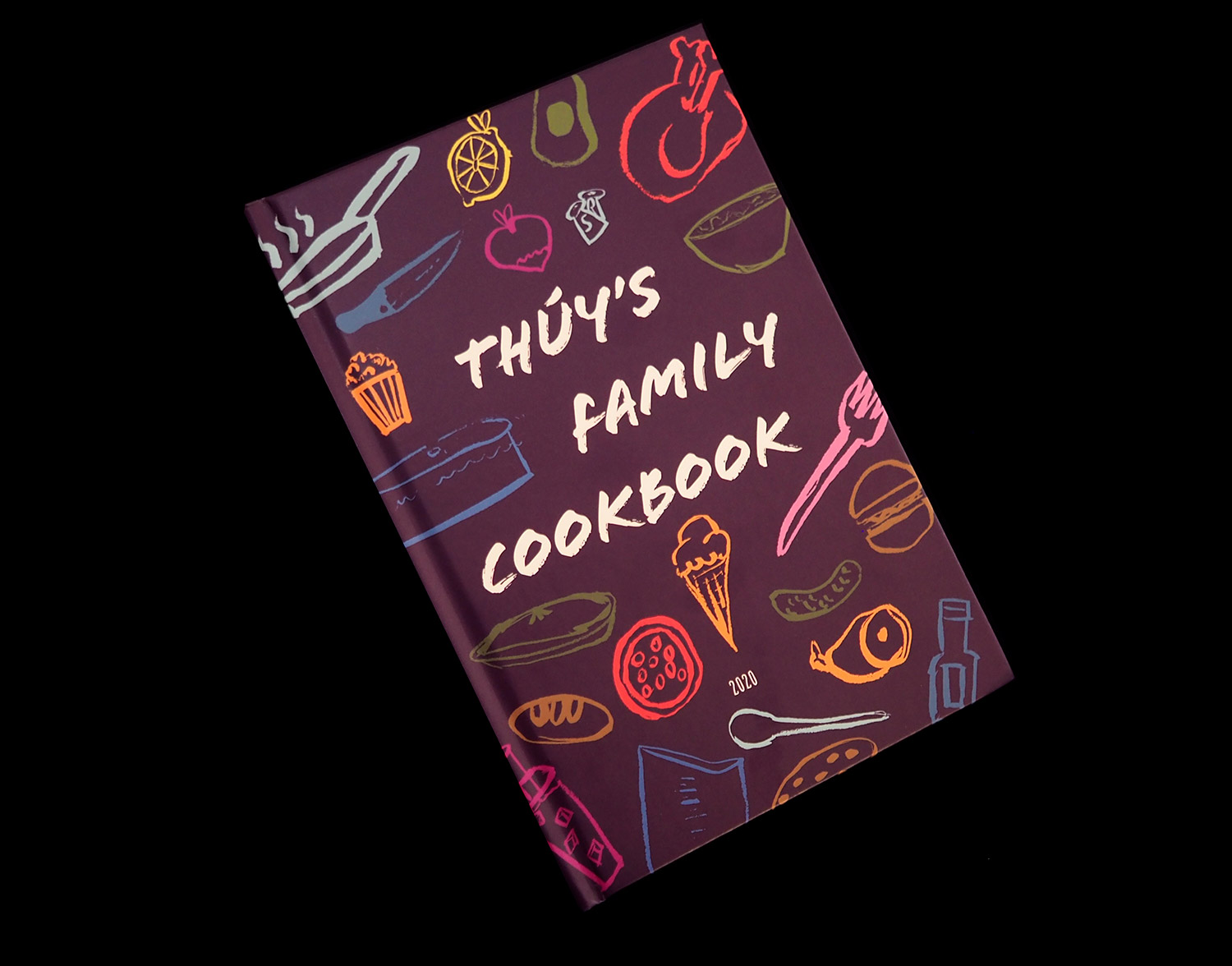 Printed Copy of “Thúy’s Family Cookbook 2020”