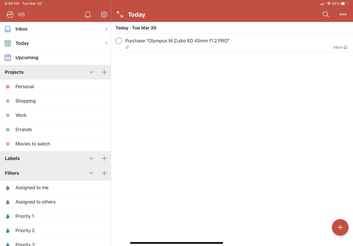 Make a Todoist Task from a Webpage Step 4